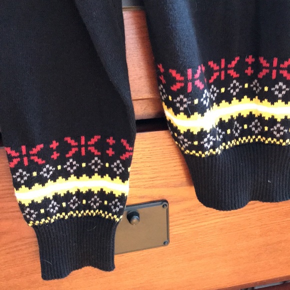 Buffalo David Bitton Cotton Pullover Winter Sweater, Snowflakes Size Small - Picture 6 of 8